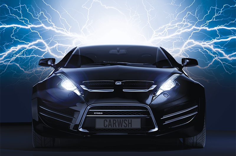 car, electricity, lightning, energy