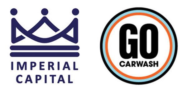 Imperial Capital announced in a press release that its express carwash platform GO Car Wash logos