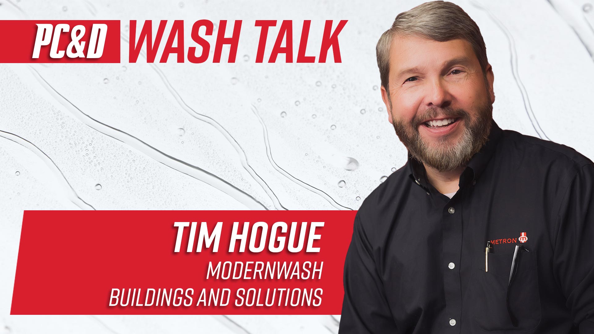 Tim Hogue, CEO of Modernwash Buildings and Solutions